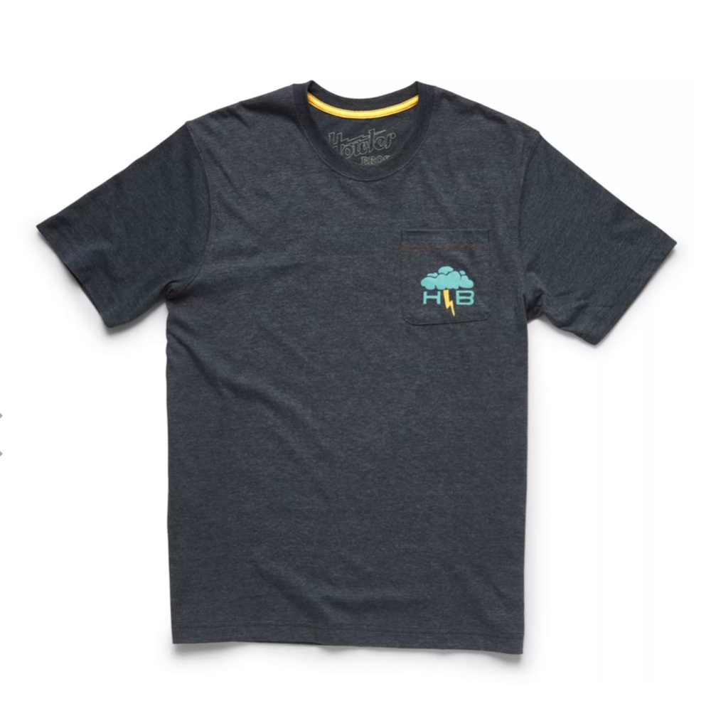 Howler Brothers Turbulent Waters Men's Pocket T-Shirt